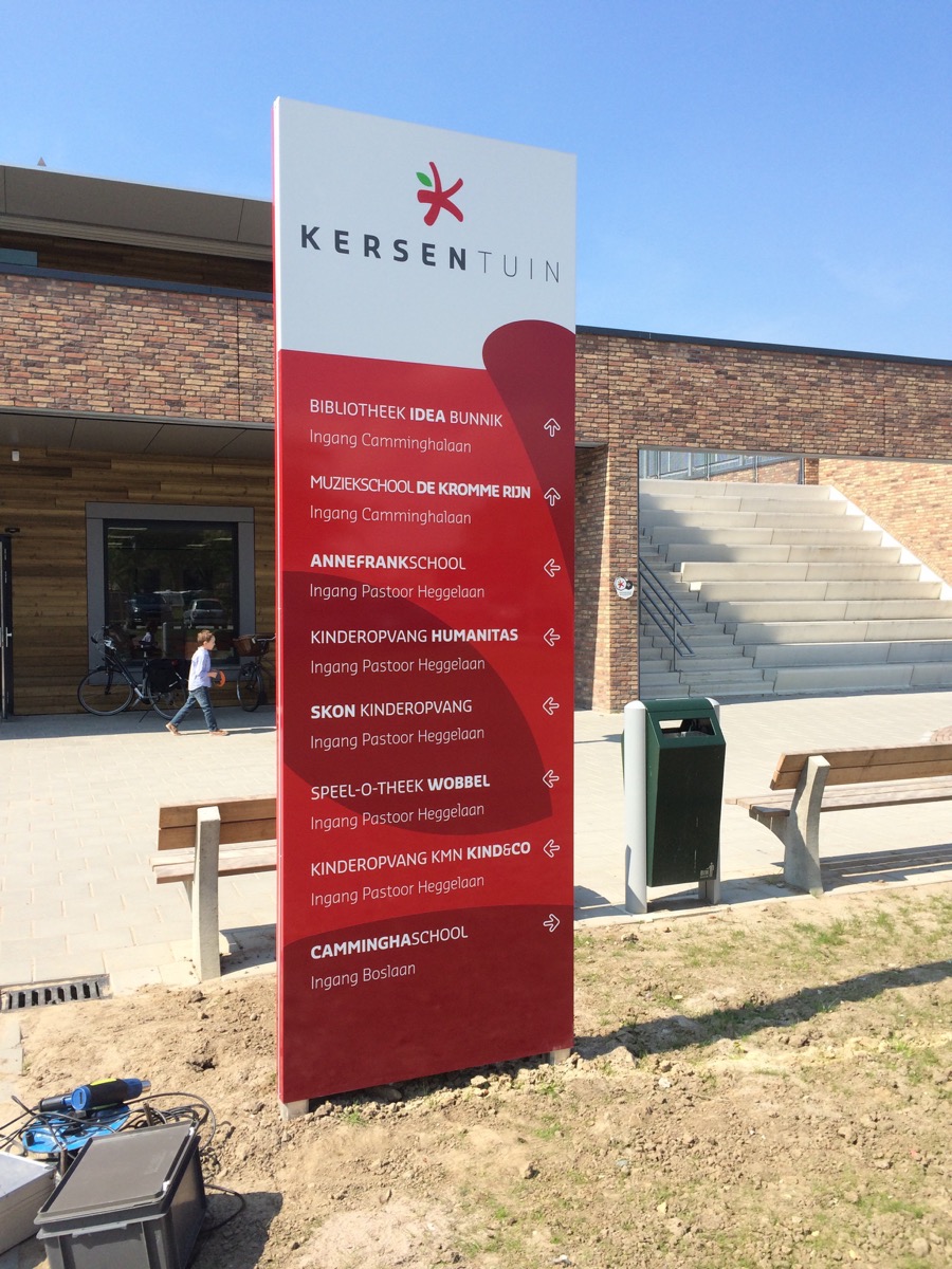 Zuil MFA Kersentuin Bunnik