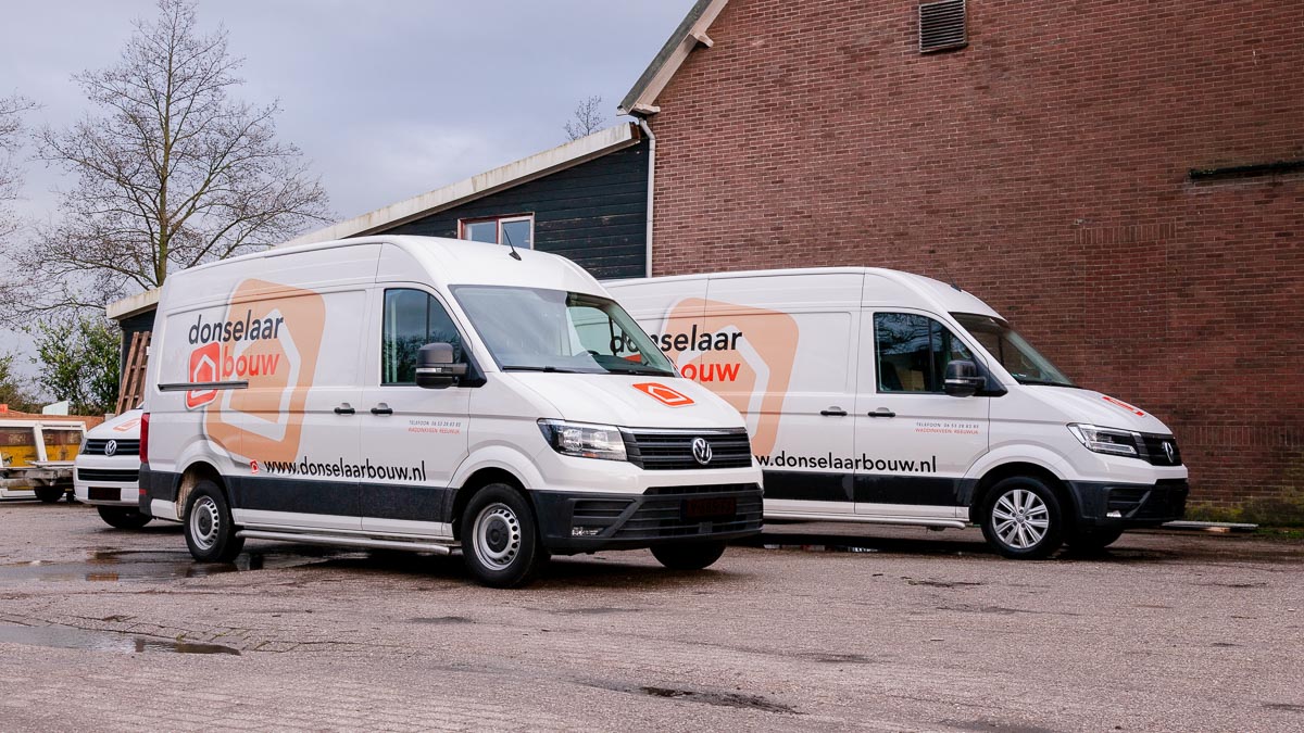 Volkswagen Crafters Donselaar Bouw